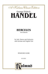 Hercules (1745), An Oratorio