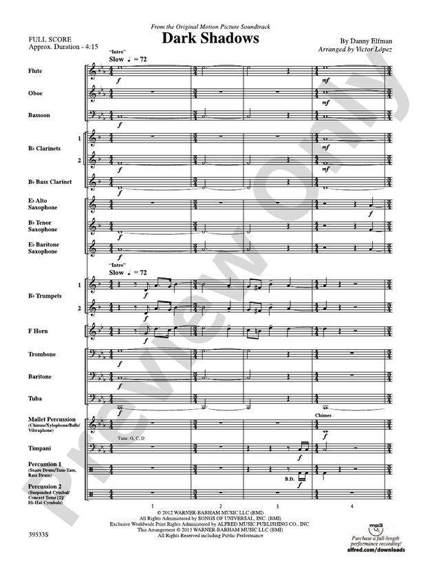 Dark Shadows (from the Original Motion Picture Soundtrack)