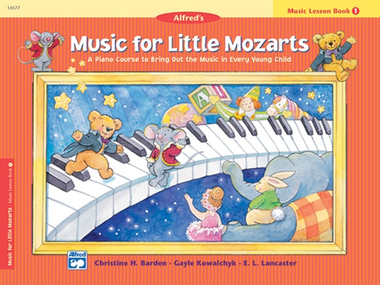 Music for Little Mozarts: Music Lesson Book 1