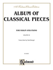 Album of Classical Pieces, Volume III