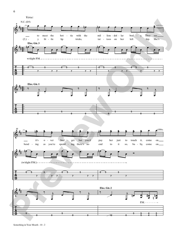 something-in-your-mouth-guitar-nickelback-digital-sheet-music-download