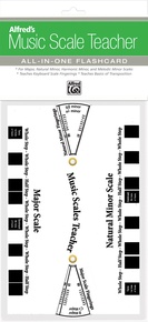 Alfred's Music Scale Teacher: All-In-One Flashcard (White)