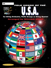 Strings Around the World: Folk Songs of the U.S.A.