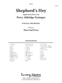 Shepherd's Hey for Orchestra