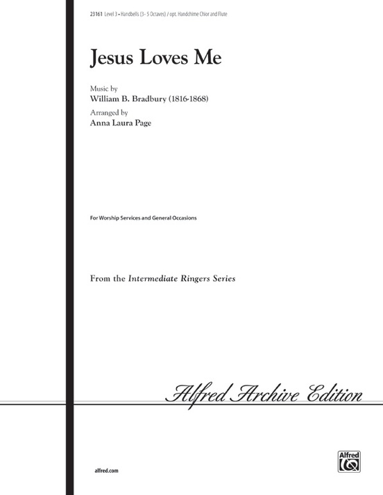 Jesus Loves Me: Handbells 3-5 Octaves Sheet | Sheet Music