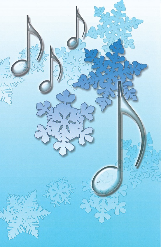 Schaum Recital Programs (Blank) #71: Snowflakes and Notes