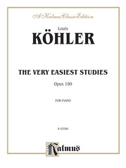 Köhler: The Very Easiest Studies, Op. 190
