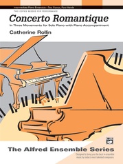 Concerto Romantique: In Three Movements for Solo Piano with Piano Accompaniment - Piano Duo (2 Pianos, 4 Hands)