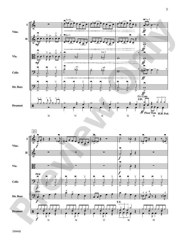 Blues Fiddle on the Fringe: Score