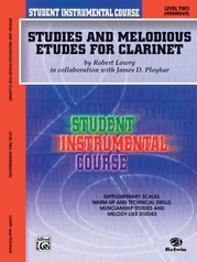 Student Instrumental Course: Studies and Melodious Etudes for Clarinet, Level II