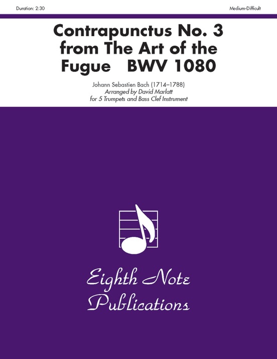 Contrapunctus No. 3 (from The Art of the Fugue, BWV 1080)