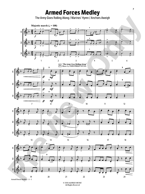 Solos, Duets & Trios for Winds: Patriotic Favorites (Clarinet/Trumpet/Baritone T.C./Tenor Saxophone)