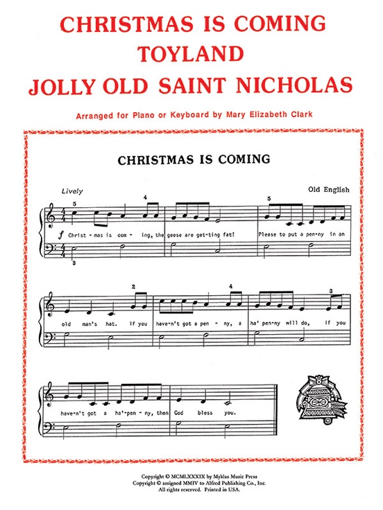Christmas Beginners, Set 2