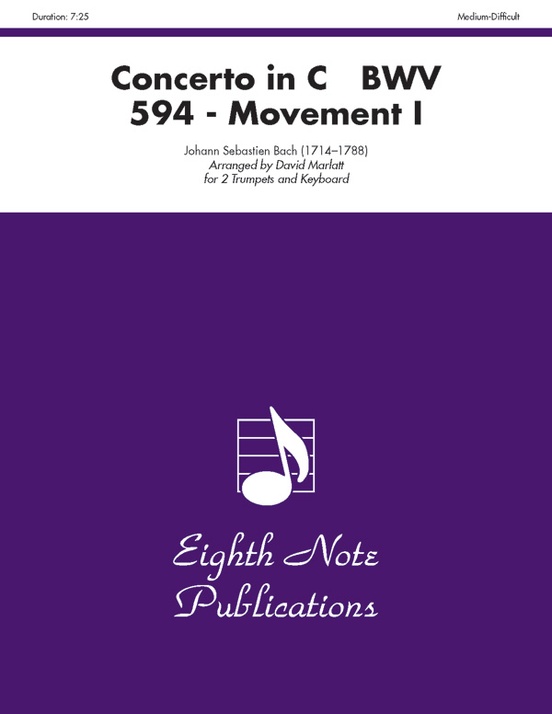 Concerto in C, BWV 594 (Movement I)