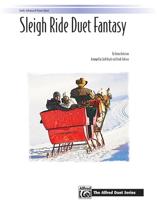 Sleigh Ride Duet Fantasy Piano Duet 1 Piano 4 Hands