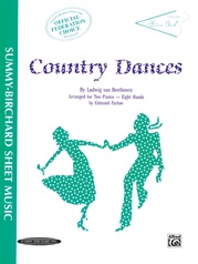 Country Dances - Piano Quartet (2 Pianos, 8 Hands)