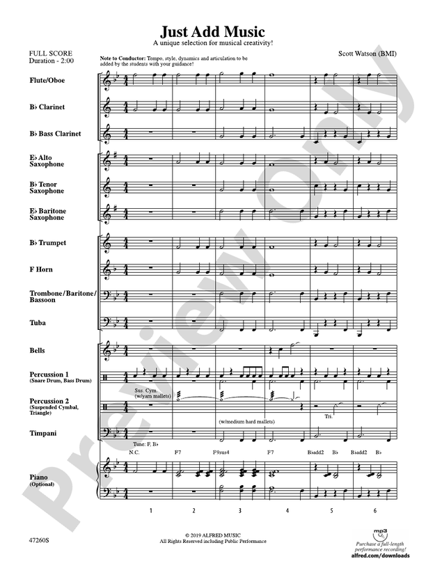 Just Add Music
