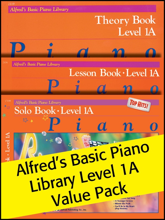 Alfred's Basic Piano Library 1A 2012 (Value Pack)