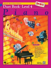 Alfred's Basic Piano Library: Top Hits! Duet Book 4
