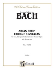 Bach: 12 Bass Arias from Church Cantatas (German)