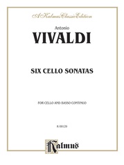 Vivaldi: Six Sonatas for Cello and Basso Continuo