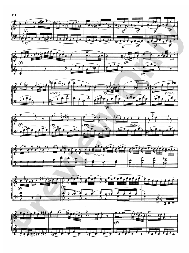 Mozart Sonatas (Urtext) Sonata in C Major, K. 330 Part Digital