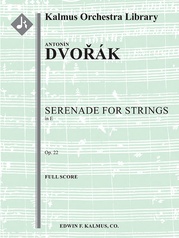 Serenade in E for Strings, Op. 22, B. 52