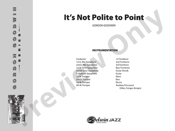 It's Not Polite to Point