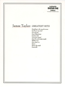 James Taylor: Greatest Hits