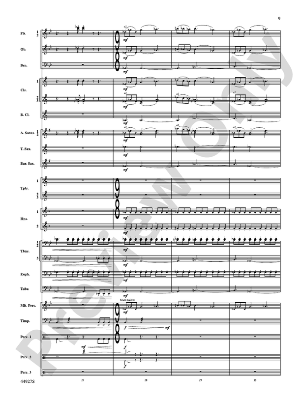 At the Movies with John Williams: Score: Concert Band Score