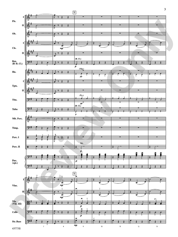 The Beautiful Galatea Score Full Orchestra Score Digital Sheet