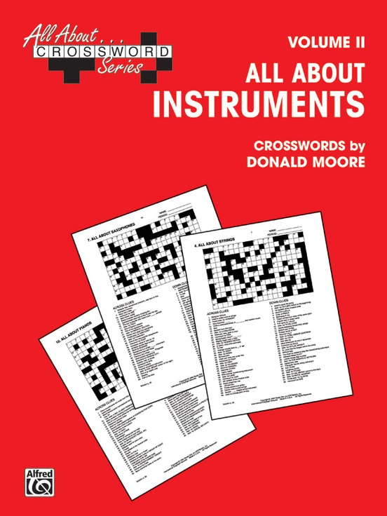 All About . . . Crossword Series, Volume II -- All About Instruments