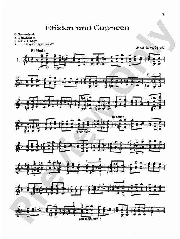 Kayser: Thirty-Six Etudes, Op. 20: No. 19 Part - Digital Sheet Music  Download