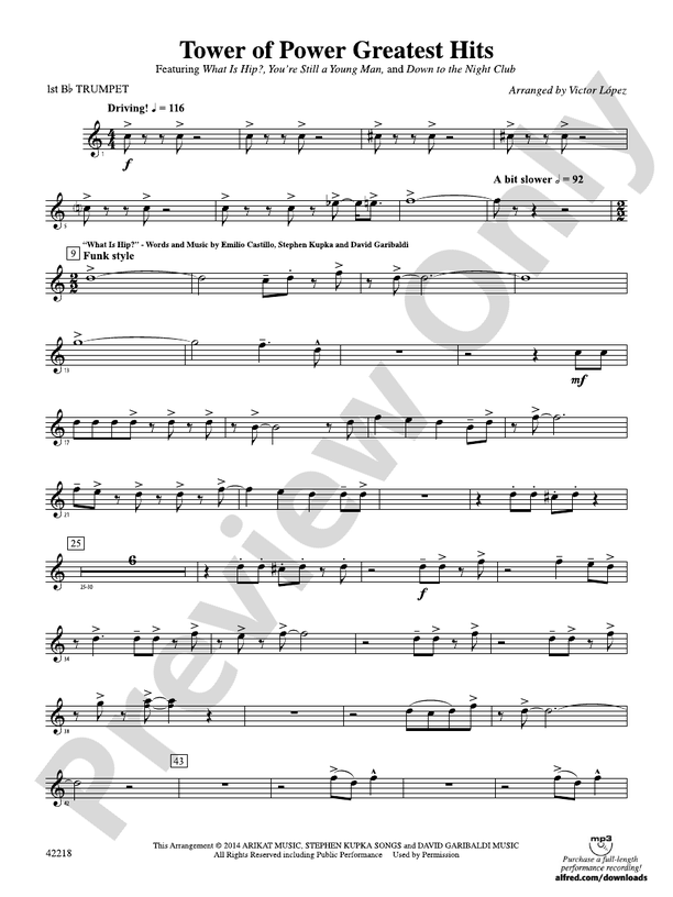 ALL HIT Bb MELODIES FOR TRUMPET.