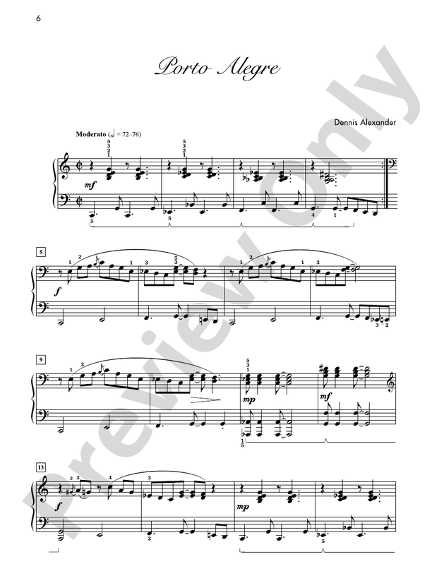 Porto Alegre - Piano Solo
