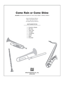 Come Rain or Come Shine: Drums