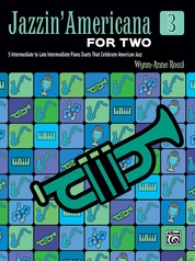 Mobster Birthday in Stride - Piano Duet (1 Piano, 4 Hands)