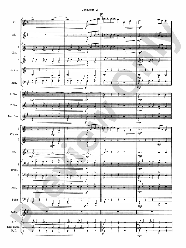 Take Five: Score: Concert Band Score - Digital Sheet Music Download