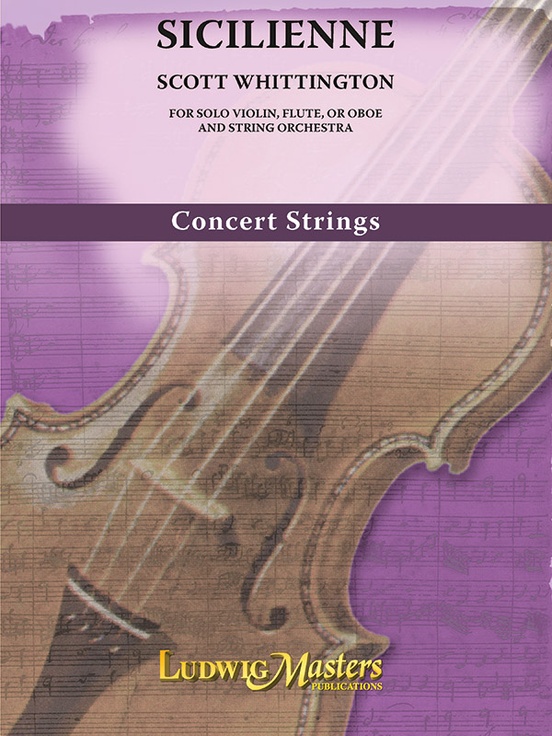 Sicilienne for Violin, Flute, or Oboe and String Orchestra