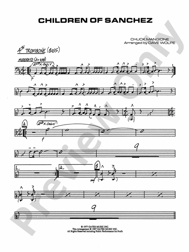 Children of Sanchez: 4th Trombone