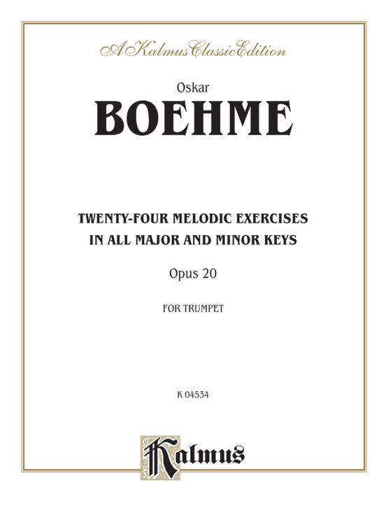 Twenty-four Melodic Exercises, Opus 20