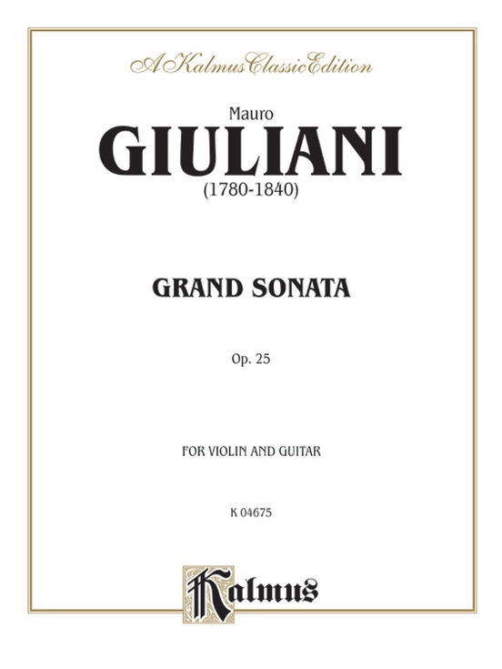 Grand Sonata, Opus 25