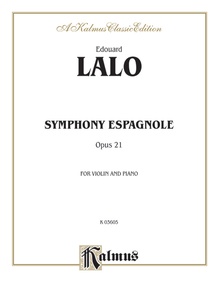 Lalo: Symphony Espagnole, Op. 21: I. Allegro non troppo (Violin) Part -  Digital Sheet Music Download