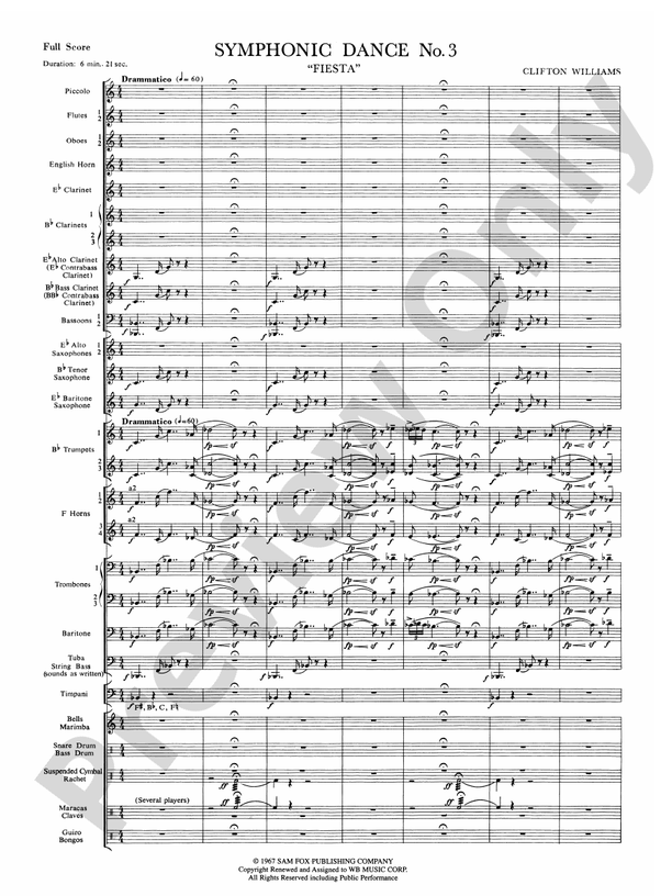Symphonic Dance No. 3 ("Fiesta")