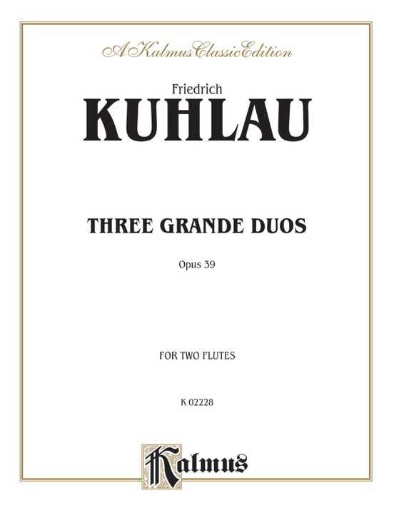 Three Grand Duos, Opus 39