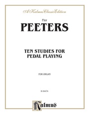 Peeters: Ten Studies for Pedal Playing