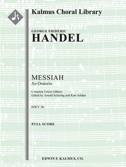 Messiah, HWV 56 (complete Urtext)