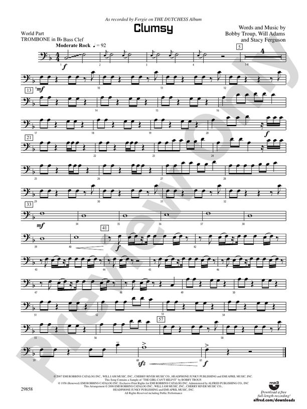 Misery: (wp) B-flat Tuba B.C.: (wp) B-flat Tuba B.C. World Part - Digital  Sheet Music Download