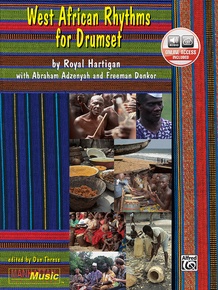 Jamey African Rhythms For Drumset-Book/CD 