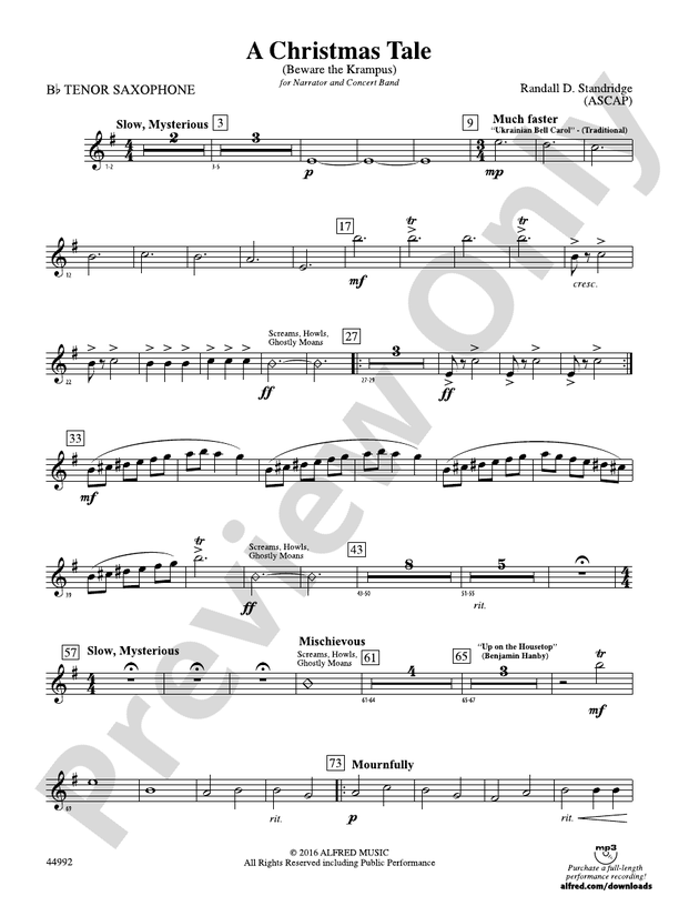 D flat tenor deals sax